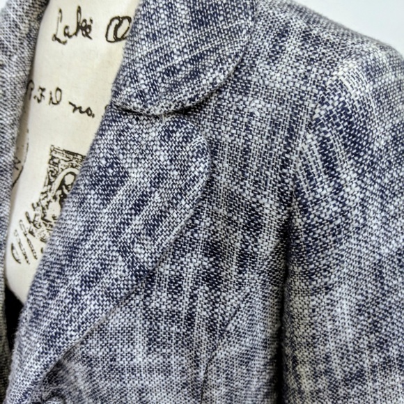 Merona Waist-Length 3/4 Ruffle Sleeves Blazer - Picture 6 of 7